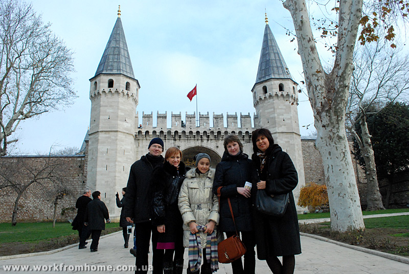Посещение султанского дворца Топкапы в Стамбуле - Султанский дворец Топкапы - Стамбул