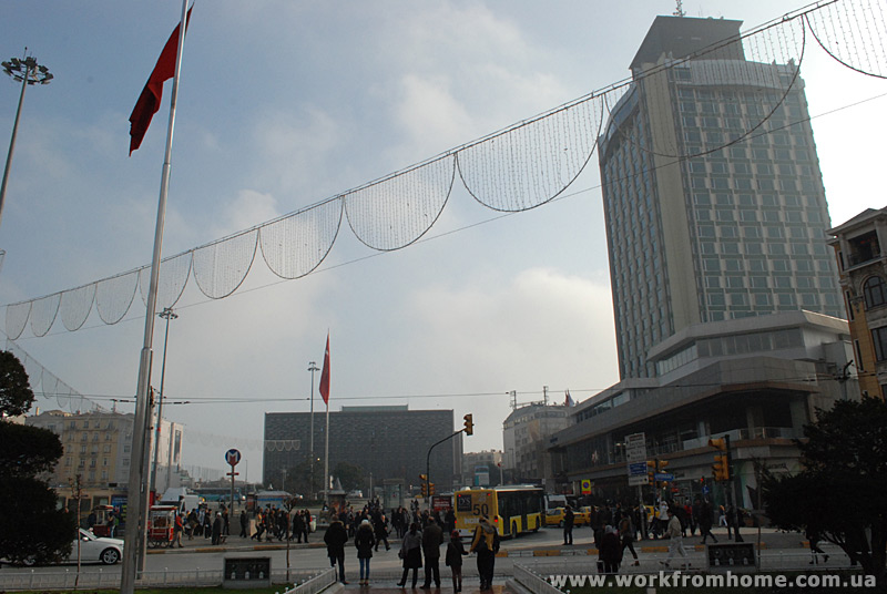Площадь Таксим, улица Истикляль, Галатская башня - Стамбул
